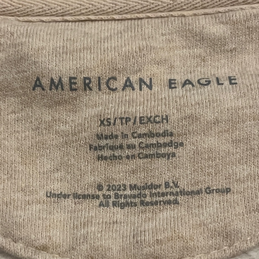 American Eagle Oversized Rolling Stones Sweatshirt - Picture 4 of 7